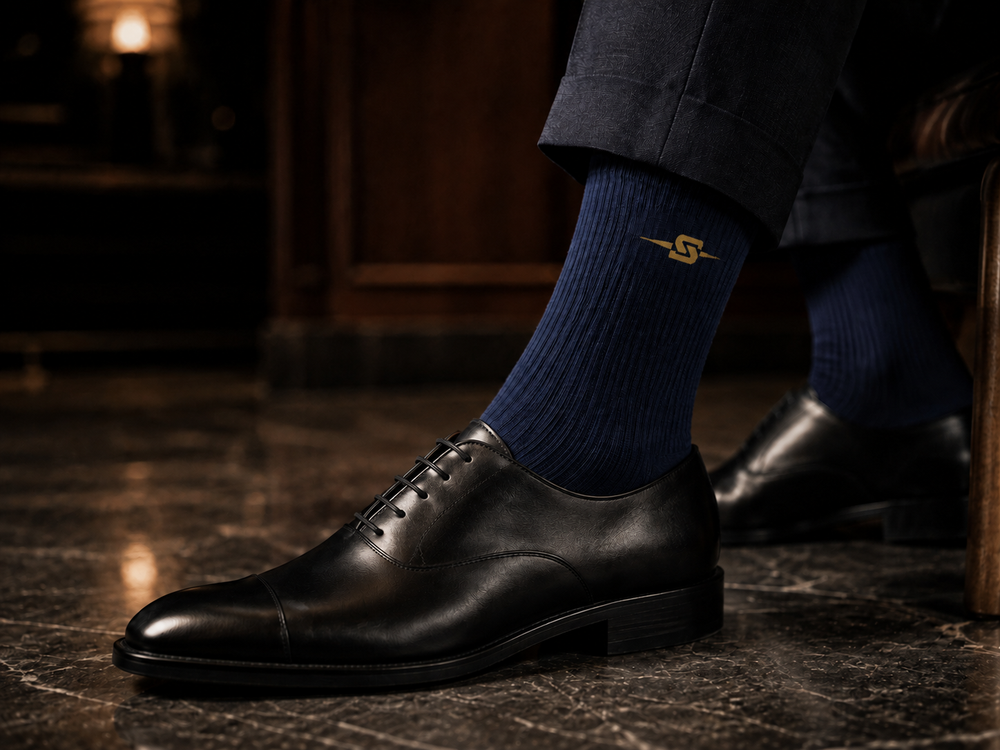 Men's Dress Socks for Big Feet